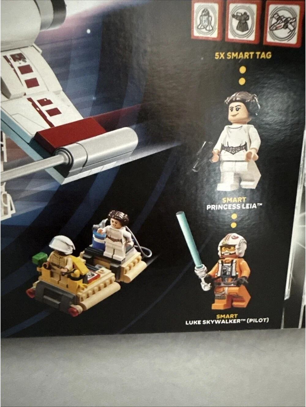 LEGO Star Wars Luke's Red Five X-Wing 75423 Complete Set, 581 Pieces, R2-D2